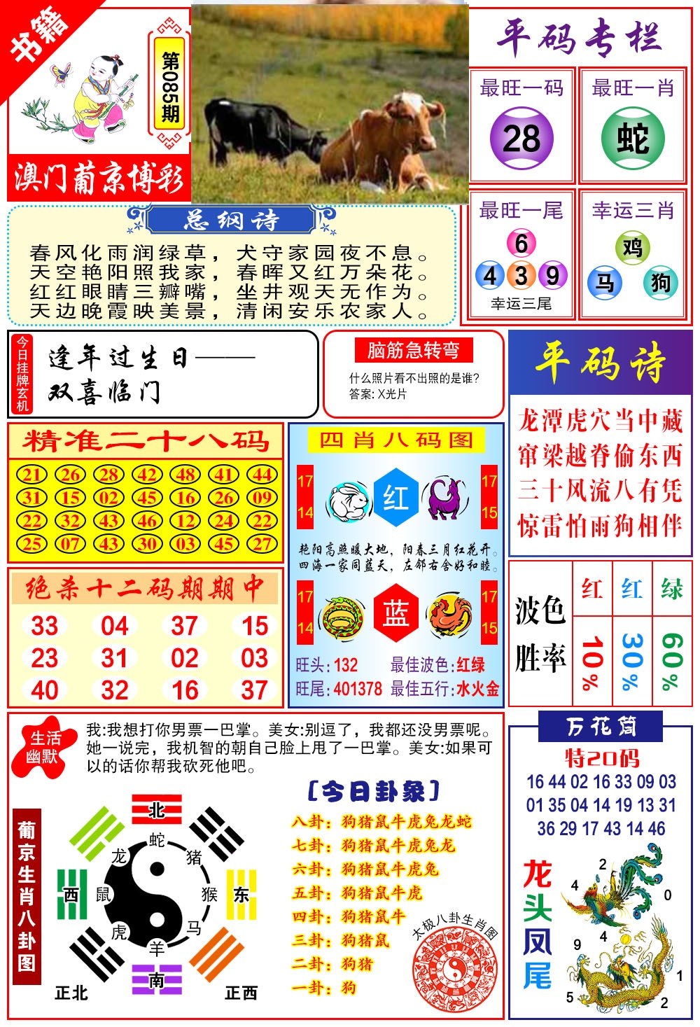 085期澳门万花筒[图]